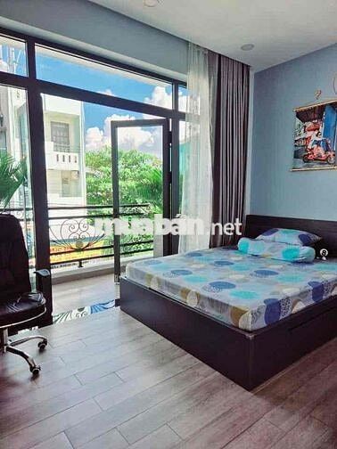 Nhà Mới, Hẻm 6m THẠCH LAM, 3 Tấm, 4 x 18m, 4 Phòng Ngủ, 3 WC