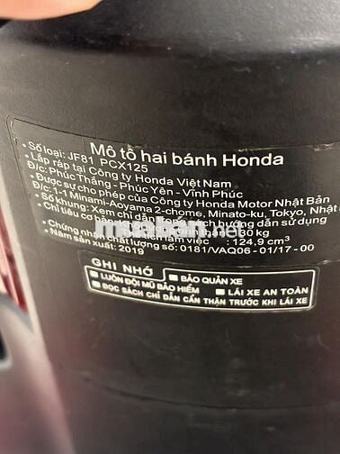 Honda PCX 125 2019 Đỏ 26542 km