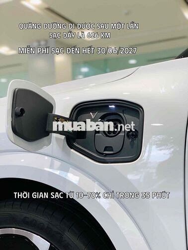 Xe điện VinFast VF9 Plus Trắng 2026