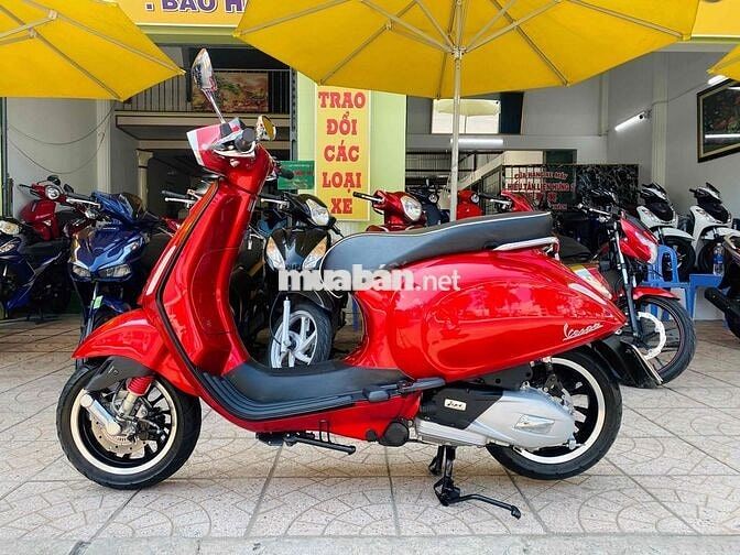 Vespa Sprint ABS 2021 Đỏ cherry xe đẹp chuẩn zin✅