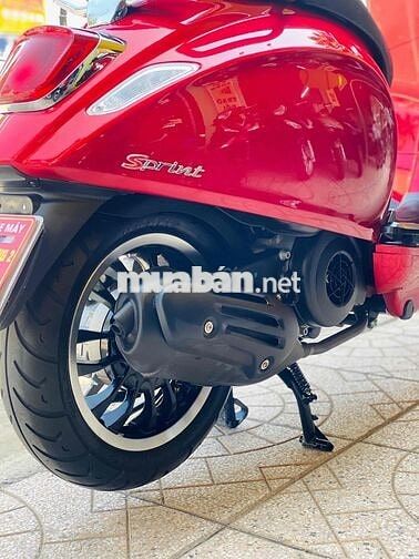 Vespa Sprint ABS 2021 Đỏ cherry xe đẹp chuẩn zin✅