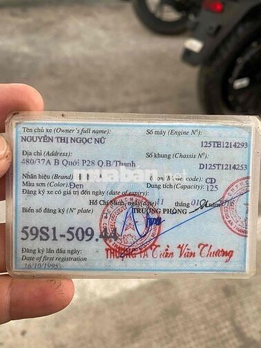 Honda CD125T Benly Chính Chủ