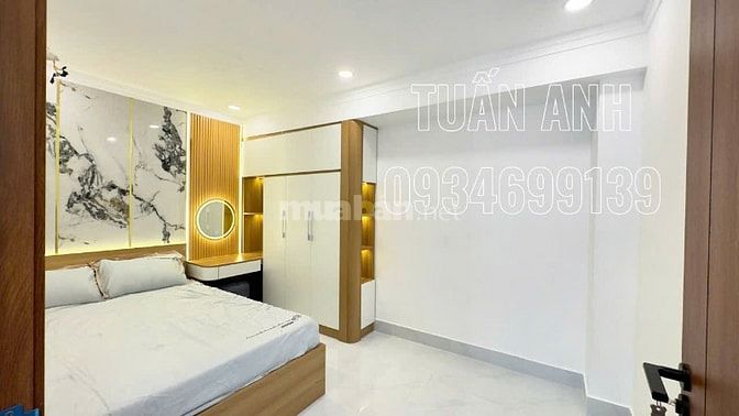 Bán Nhà Trệt Lầu Sân Thượng 4 P.N _ Hẻm Xe Hơi 6M _ Ngay Ủy Ban Nhà Be