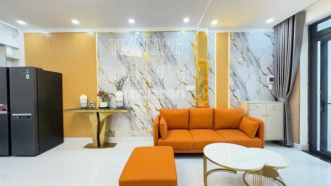 Bán Nhà Trệt Lầu Sân Thượng 4 P.N _ Hẻm Xe Hơi 6M _ Ngay Ủy Ban Nhà Be
