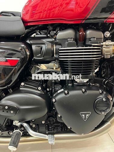 TRIUMPH SPEED TWIN 2024 RED CARNIVAL LIKE NEW