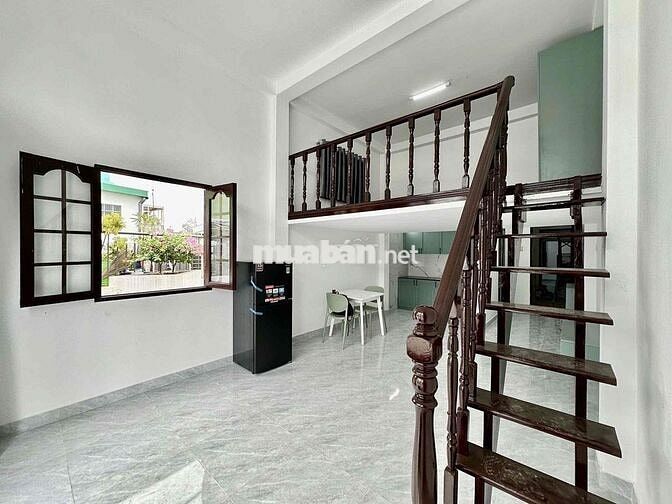 Căn Hộ Duplex Bancol Khổng Lồ 60m2, Gác Cao 2m, Ban Công Rộng