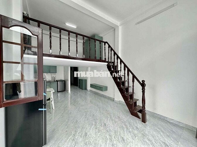 Căn Hộ Duplex Bancol Khổng Lồ 60m2, Gác Cao 2m, Ban Công Rộng