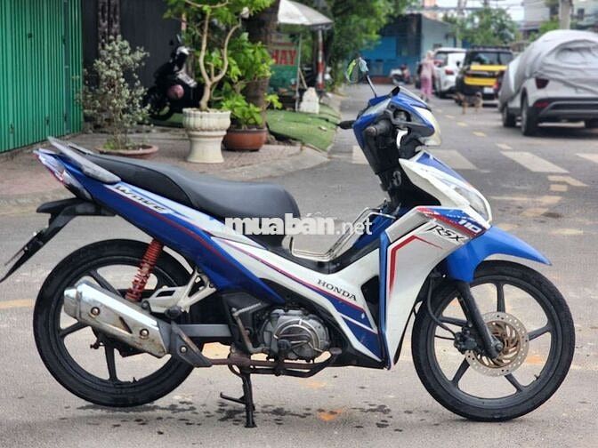 Honda Wave RSX 2013 Trắng xanh..bs 43
