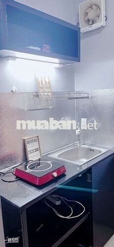 Tách Bếp sát chợ Tân Định,thang máy,máy giặt riêng, vệ sinh 2 lần/tuần