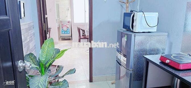 Tách Bếp sát chợ Tân Định,thang máy,máy giặt riêng, vệ sinh 2 lần/tuần