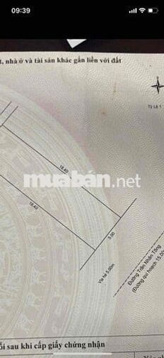 đất mặt tiền 15m trần nhân tông
