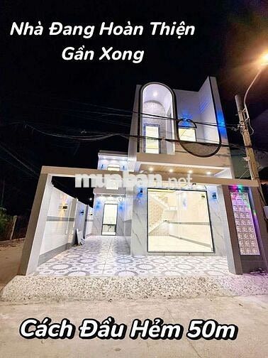 Nhà Trệt Lầu Góc 02 Mặt Tiền Hẻm ÔTÔ Huỳnh Phan Hộ Phường 6 Sóc Trăng