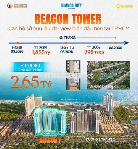 Quỹ Căn hộ Biển Sổ Lâu Dài Beacon Vũng Tàu