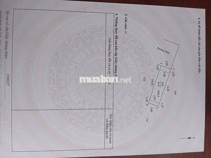 Bán nhà 1 trệt 1 lầu Khu Minh Linh