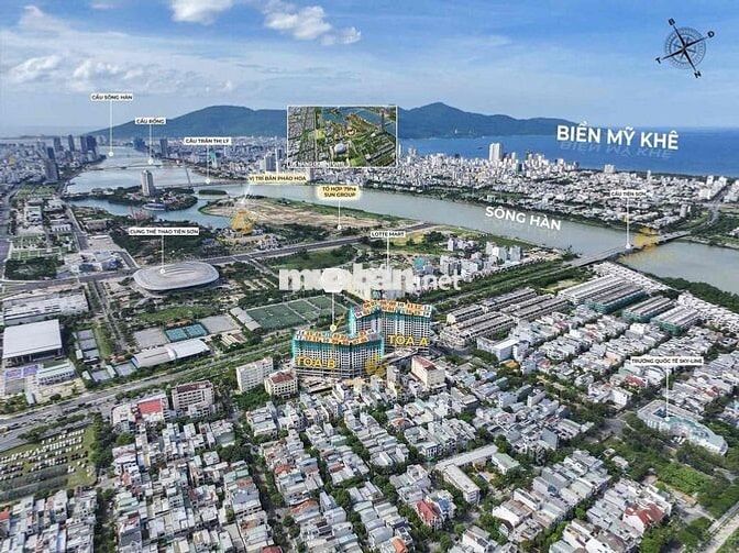 Sẵn 3PN ngoại giao trực tiếp CĐT dự án Masteri Rivera Đà Nẵng giá rẻ