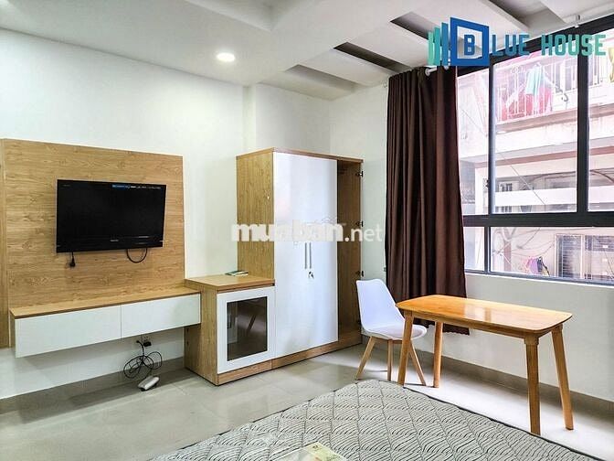 CHO THUÊ STUDIO BAN CÔNG TÁCH BẾP MÁY GIẶT RIÊNG THANG MÁY-BẢO VỆ 24/7