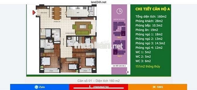 BÁN CC “CĂN GÓC 1601 - N04B - T2” - 151,4M²  KĐT NGOẠI GIAO ĐOÀN, HN