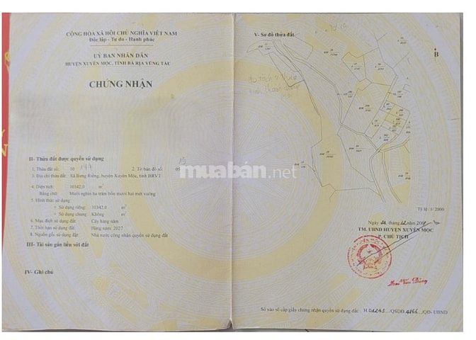 Bán đất gần trung tâm xã Bưng Riềng 5 hecta sổ hồng giá 20 tỷ