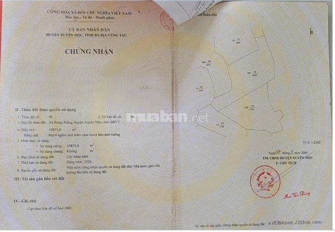 Bán đất gần trung tâm xã Bưng Riềng 5 hecta sổ hồng giá 20 tỷ