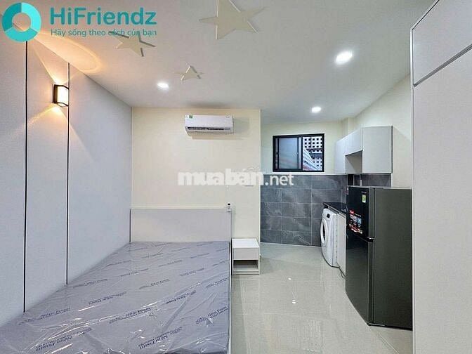 PHÒNG STUDIO FULL NỘI THẤT CÓ MÁY GIẶT RIÊNG GẦN NGAY ĐH VĂN LANG CS2