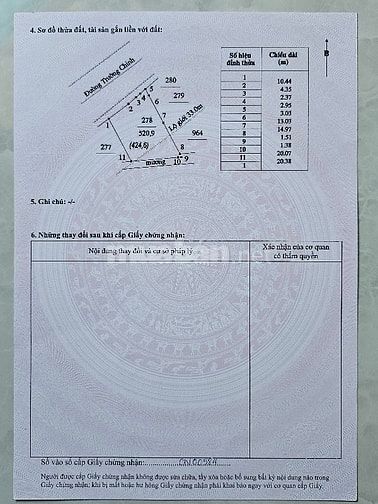 Bán đất Quốc lộ 1A Trường Chinh, 5,55 tỷ, 663m2, mặt tiền 20m TLượng