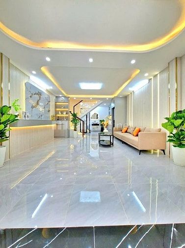 Bán Nhà Trệt Lầu Mới Đẹp 3 P.Ngủ _ Sổ Hồng Riêng _ Hẻm 1716 HTP