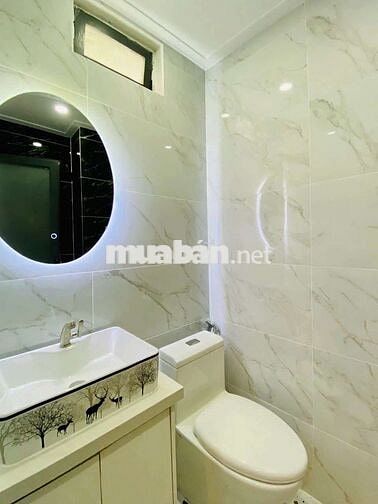 Cho thuê nguyên căn Mới Đẹp, 5pn6wc,có nội thất, Phạm Văn Chiêu P13 GV
