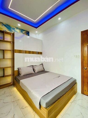 Cho thuê nguyên căn Mới Đẹp, 5pn6wc,có nội thất, Phạm Văn Chiêu P13 GV