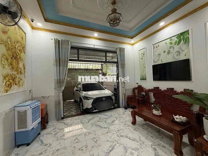 Hạ giá 100 triệu nhà 1 trệt 1 lầu SHR, 5x23(115m2) full thổ cư. Giá 1t