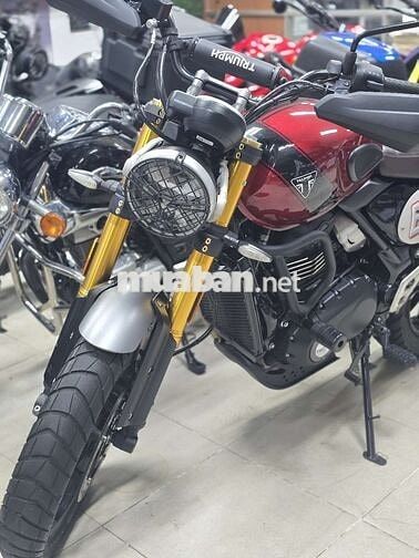 Triumph 400x Scrambler Đỏ 4000km Siêu lướt