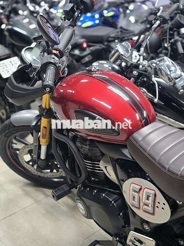 Triumph 400x Scrambler Đỏ 4000km Siêu lướt