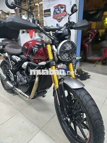 Triumph 400x Scrambler Đỏ 4000km Siêu lướt