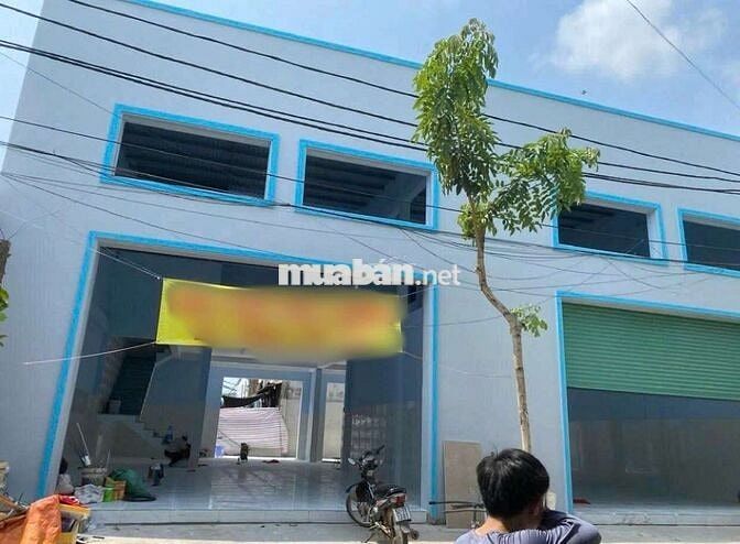 kho mới xây cho thuê 20×15 . có tầng lửng