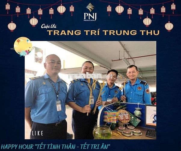 TUYỂN CÔNG NHÂN - NHÀ MÁY PNJ GÒ VẤP