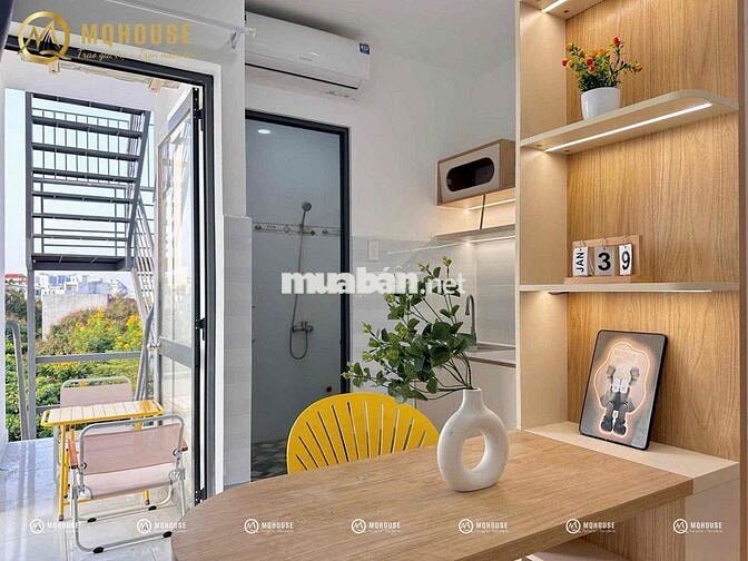 🌟STUDIO BAN CÔNG FULL NỘI THẤT - Mới 100% - Ngay Âu Cơ - Lạc Long Quân