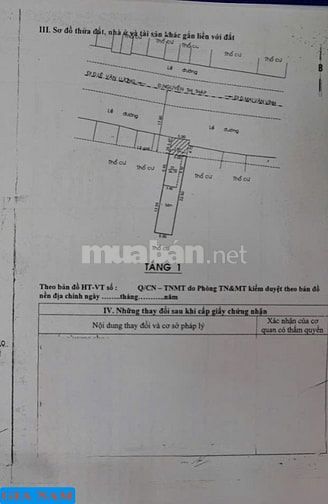 BÁN NHÀ MẶT TIỀN : 419 NGUYỄN THỊ THẬP - P. TÂN PHONG - Q. 7 - TPHCM.
