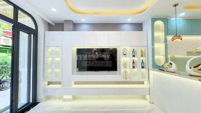 Mua Một Được 2 Căn Nhà 3 Tầng 6 P.Ngủ _ Hẻm Xe Hơi 6M