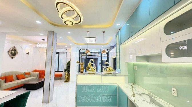 Mua Một Được 2 Căn Nhà 3 Tầng 6 P.Ngủ _ Hẻm Xe Hơi 6M