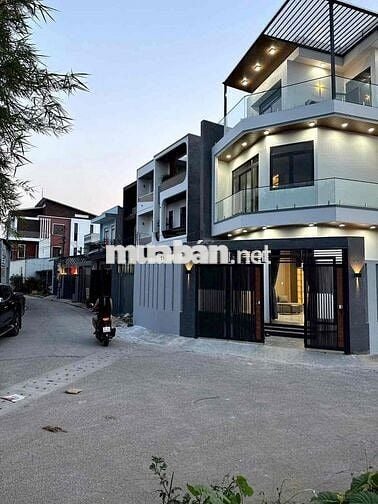 CHO THUÊ NHÀ 1TRỆT 2LẦU MỚI 100% CĂN GÓC 3PHÒNG NGỦ SÂN4 Ô TÔ PHÚ HOÀ