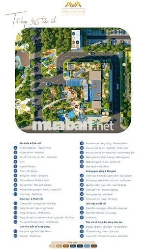 Căn hộ AVA center, QL13, 38tr/m2, tặng full nội thất