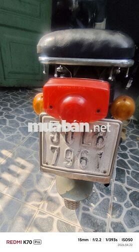 Honda Cub 81 Xanh Trắng Đã sử dụng