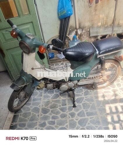 Honda Cub 81 Xanh Trắng Đã sử dụng