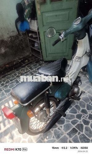 Honda Cub 81 Xanh Trắng Đã sử dụng