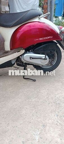 Honda Scoopy 50cc Đỏ Trắng