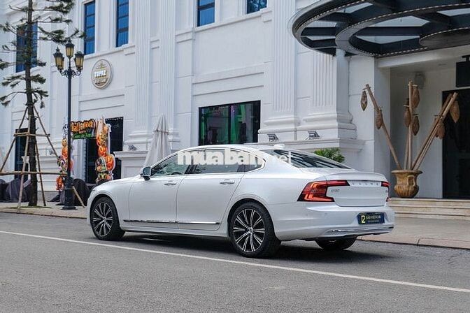 Volvo S90 Trắng 2024 - BDưỡng/BHành free đến 2029