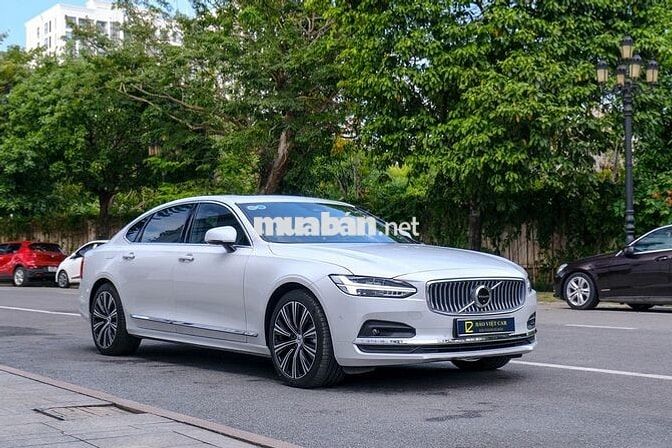 Volvo S90 Trắng 2024 - BDưỡng/BHành free đến 2029