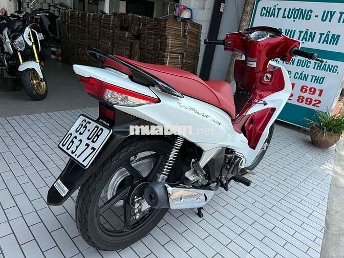 Honda Wave Thái 125 2020 Trắng đỏ