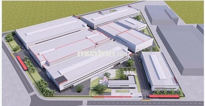 CHO THUÊ NHÀ XƯỞNG MỚI 100% TẠI KCN TÂN ĐÔ