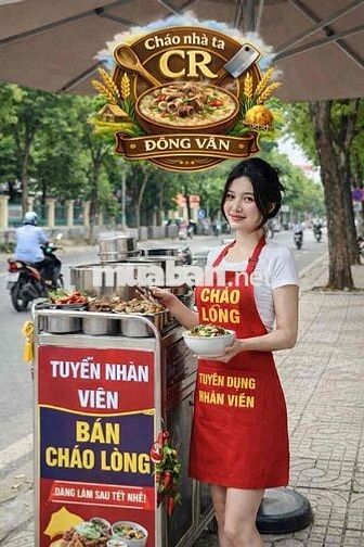 Tuyển phục vụ quán ăn sáng trưa