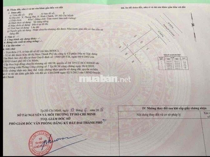 bán 1Trệt 2 Lầu Tân Liêm, Phong Phú, Bình Chánh 1Tỷ950triệu